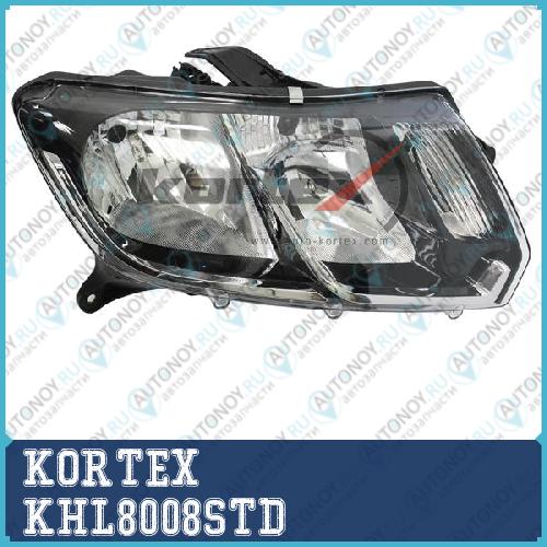 Фара Renault LOGAN II 14- прав. (с корректором) KHL8008STD