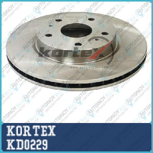 Диск торм. SUZUKI SX4 06- перед.вент.(d=280mm)(Венгрия) KD0229