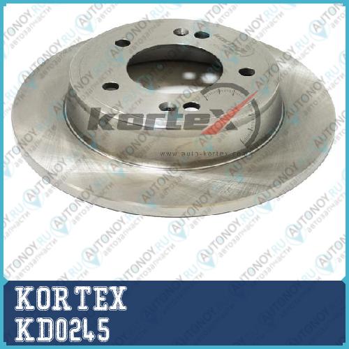 Диск торм. Kia CEED/Soul/Hyundai i30/ELantra 12- зад.(d=262mm)(без электр.стоян.торм.) KD0245