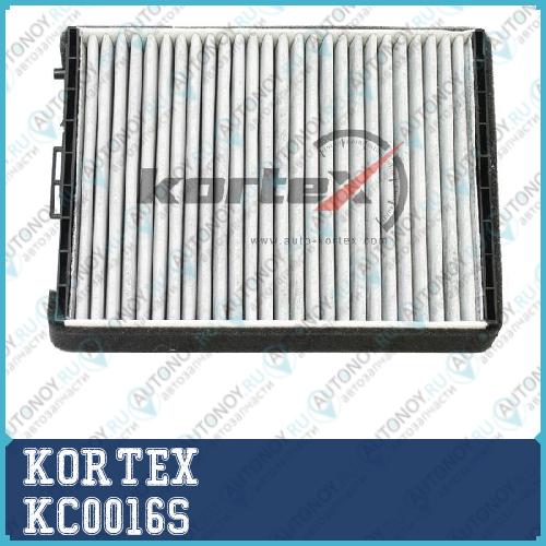 Фильтр салонный Hyundai SANTA FE 00-06Kia SORENTO 02-06 (угольный) KC0016S