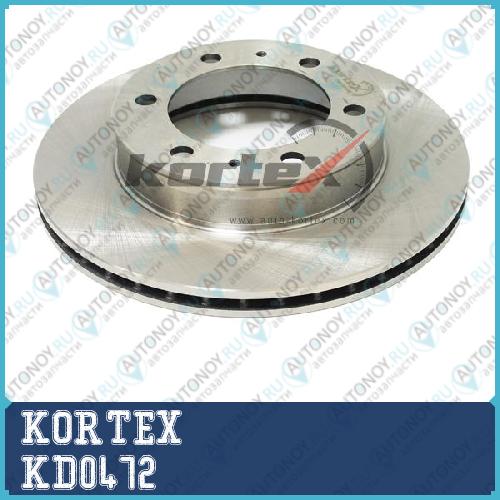 Диск торм. Toyota HILUXFORTUNER 05-  перед.вент.(d=297mm) KD0472