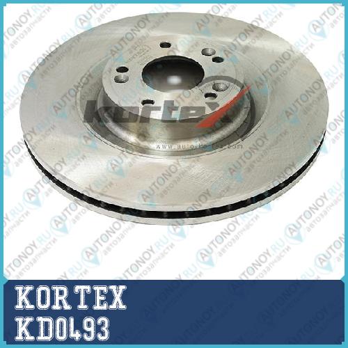 Диск тоpм. Hyundai Genesis 14- пеpед. вент.(d=345mm) KD0493