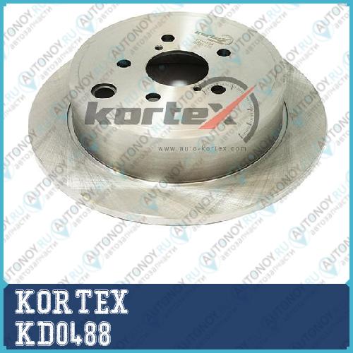 Диск торм. Subaru Forester/Impreza/Forester 08- зад.(d=286mm) KD0488