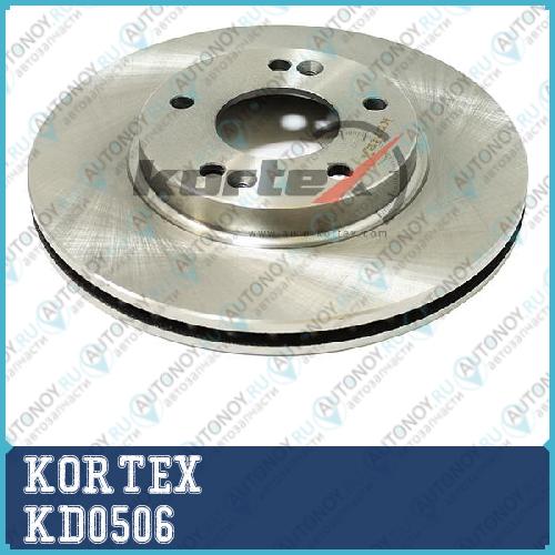 Диск торм. Kia Cerato 13- R15 перед. вент. 1 шт (min 2 шт) KD0506