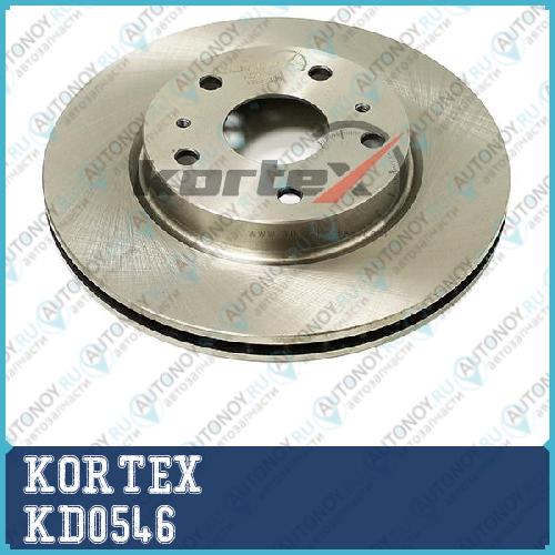 Диск торм. SUZUKI SX4 06- перед.вент.(d=280mm)(Япония) KD0546