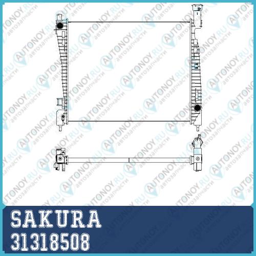 Радиатор JEEP Grand Cherokee (WK2 W3) (10-) 5.7 i V8  31318508